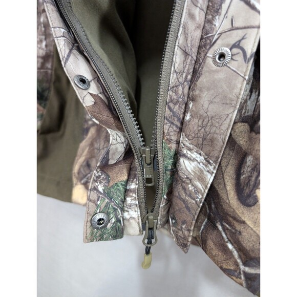 Cabela's Outfit Her Dry Plus Camo Hunting Hooded Coat & Jacket Layer Size SMALL - Picture 15 of 16